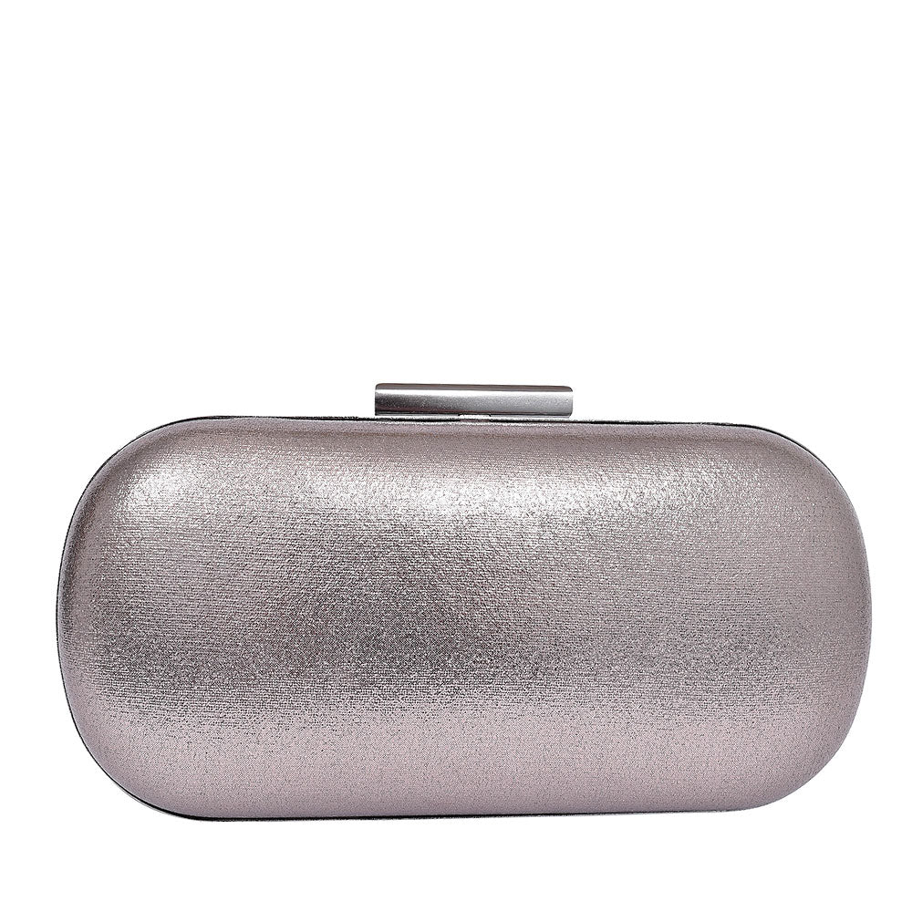 Ladies Francie Bag Zlr524 Clutch Bag  In Pewter