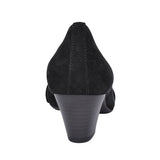 482 Mid Heel Court Shoe For Ladies In Black
