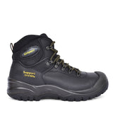 Contractor Laced Safety Boot For Men In Black
