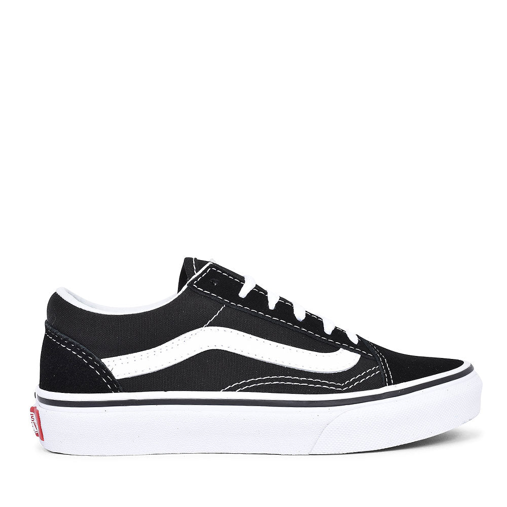 Unisex Junior Old Skool Shoe In Black