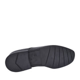 Academy Black Leather Laced Shoe For Boys In Kids F Fit
