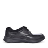 Cotrell Edge Leather H Fit Laced Shoe For Men In Blk Leather