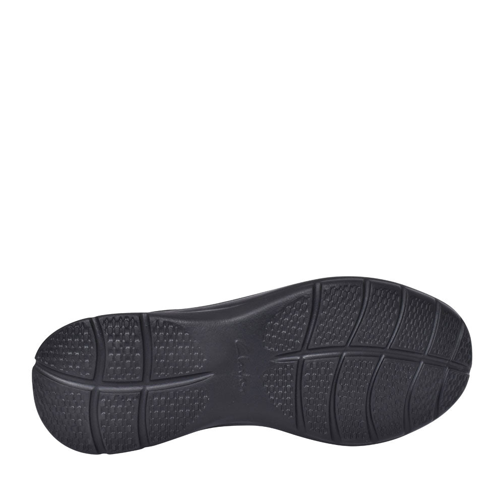 Cotrell Edge Leather H Fit Laced Shoe For Men In Blk Leather