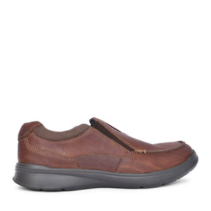 Mens Cotrell Free H-fit Slip-on Shoe In Dark Brown