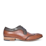 Twickenham Punch Detail Brogue Shoe For Men In Multi-colour