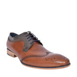 Twickenham Punch Detail Brogue Shoe For Men In Multi-colour