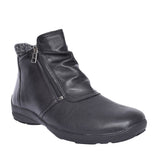Ladies Stoke 2v Extra Wide Ankle Boot In Black