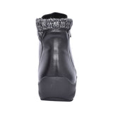 Ladies Stoke 2v Extra Wide Ankle Boot In Black