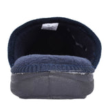 Mens 490 Stag Wide Fit Mule Slipper In Navy