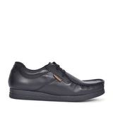 Event Casual Laced Moccasin Shoe For Men In Black