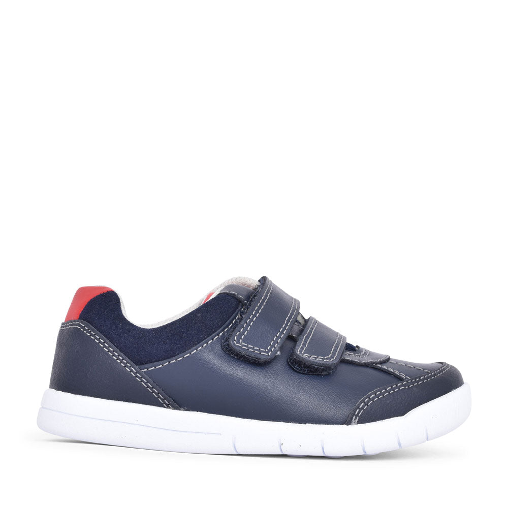 Emery Sky Leather Shoe F Fit