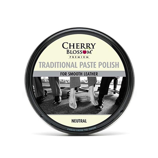 Traditional Paste Polish Tin For Leather Shoes 50ml In Neutral