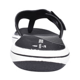 Ladies Brinkley Sea D-fit Toe Post Sandal In Black