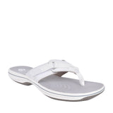 Ladies Brinkley Sea D-fit Toe Post Sandal In White