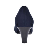 Medium Heel Court Shoe For Ladies In Navy