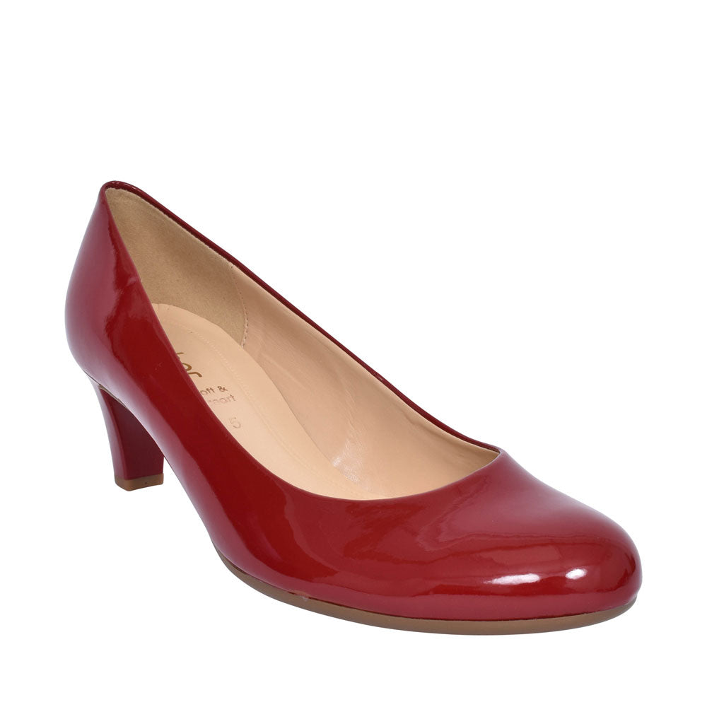 Medium Heel Court Shoe For Ladies In Navy
