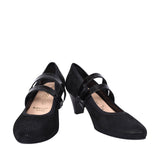 Ladies 5536 G-fit Mary Jane Court Shoe In Black