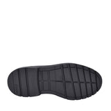 Boys Loxham Pace Black Leather Laced Shoe In Kids F Fit