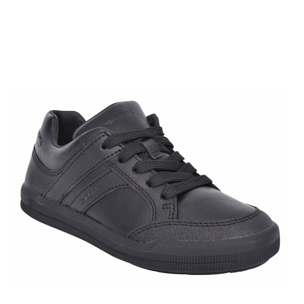 Boys J844ae Arzach Laced Shoe In Blk Leather