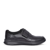 Men's Cotrell Strap Leather G-fit Shoe In Blk Leather