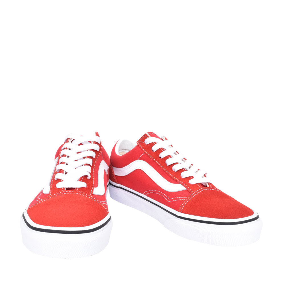 Unisex Adults Old Skool V Shoe In Red