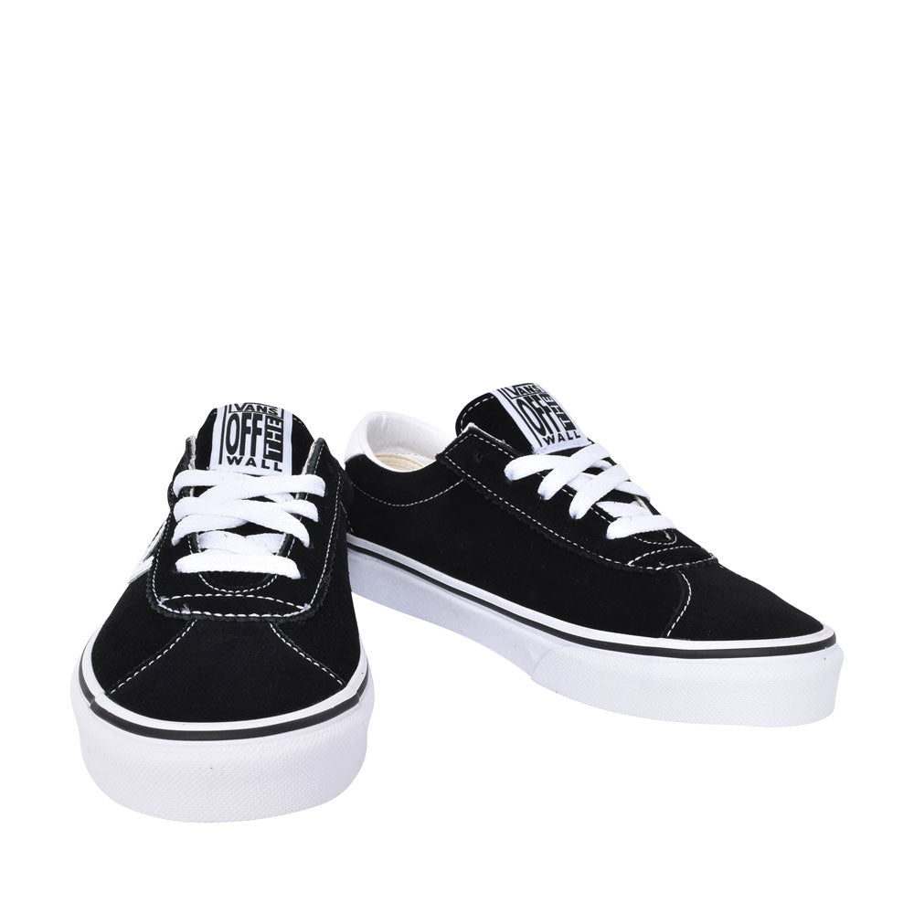 Unisex Adults Vans Sport Suede Laced Shoe In Black