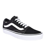 Unisex Old Skool Laced Shoe In Black