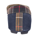 Mens Monty Suede Moccasin Slipper In Navy