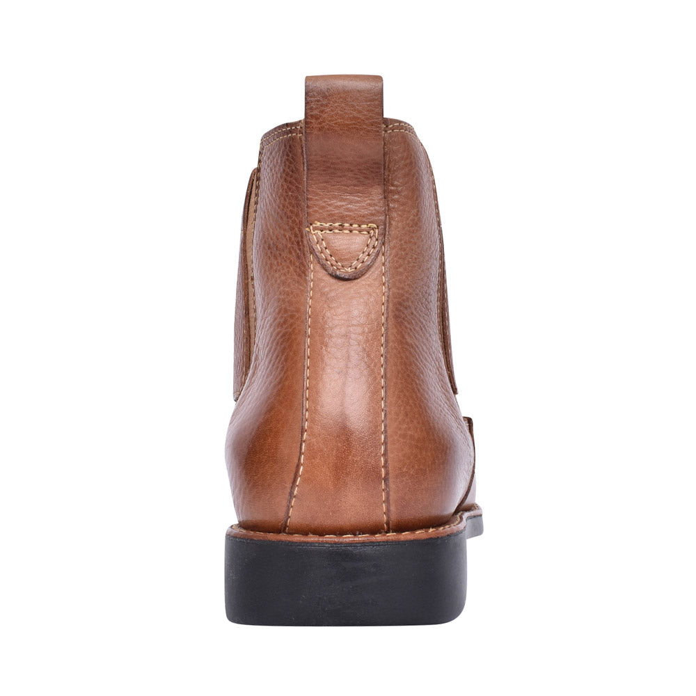 Mens Natal Slip On Ankle Boot In Tan