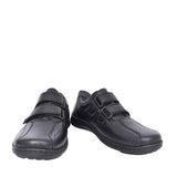 Mens 478301 Herwig H Fit Velcro Shoe In Black