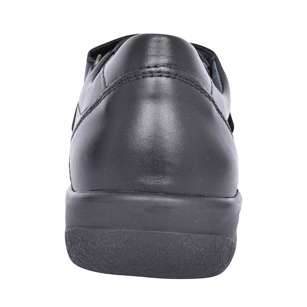 Mens 633301 Ken K-fit Velcro Shoe In Black