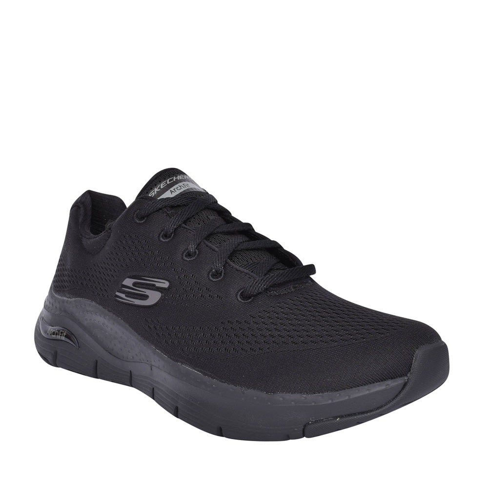 Ladies 149057 Arch Fit Big Appeal Trainer In Black
