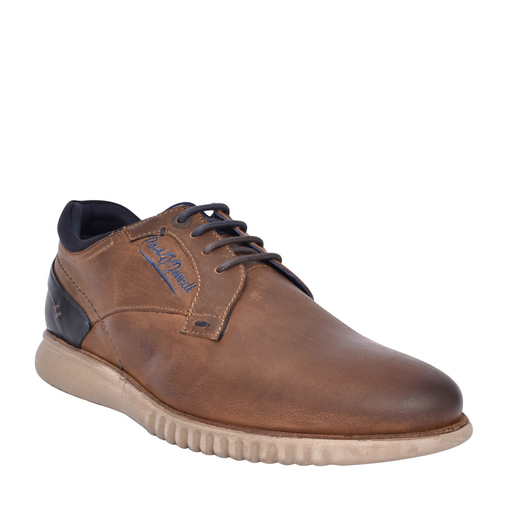 Men's Corvette Laced Shoe In Brown