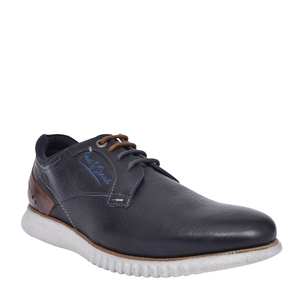 Mens Corvette Lace Up Shoe In Navy