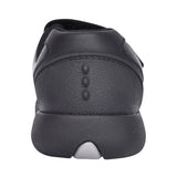 Boys Rex Stride Black Leather Shoe In Kids G Fit