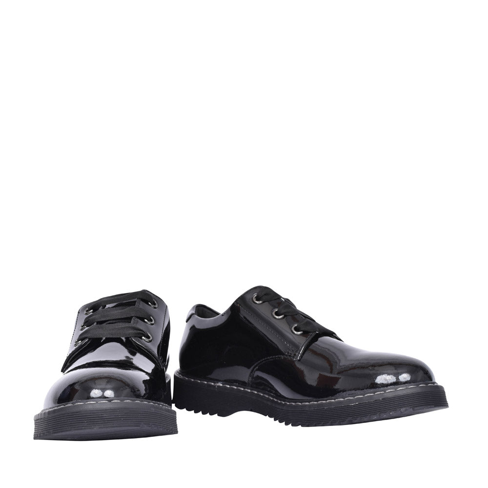 Girls Impact M Fit Shoe In Blk Patent