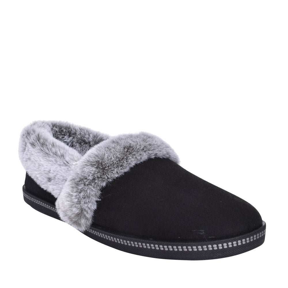 Ladies 32777 Cozy Campfire Slipper In Black