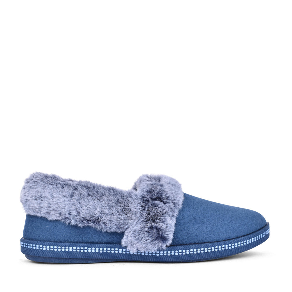 Ladies 32777 Cozy Campfire Slipper In Navy