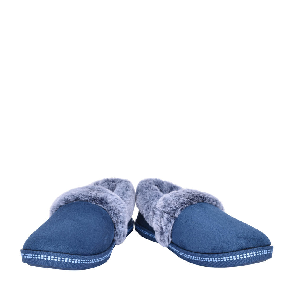 Ladies 32777 Cozy Campfire Slipper In Navy
