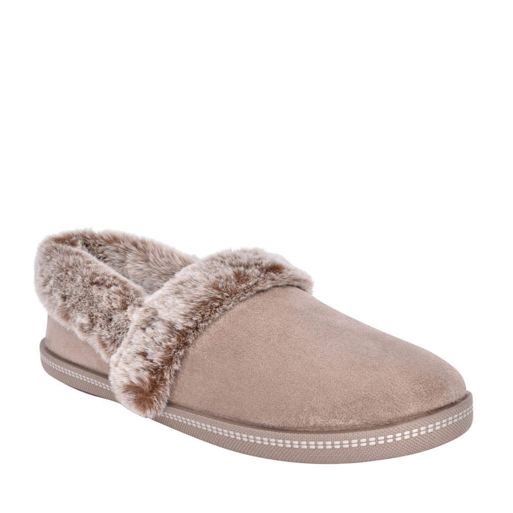 Ladies 32777 Cozy Campfire Slipper In Taupe