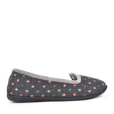 Ladies Albertine 3274 Pump Slipper In Dark Grey