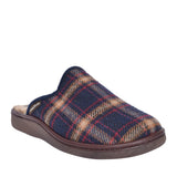 Mens Frank Kmg023 Mule Slipper In Blue