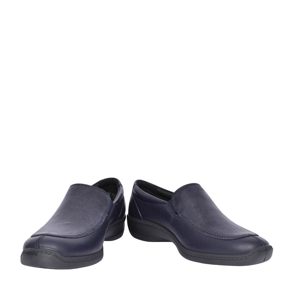 Ladies Calypso Ii Std Fit Slip On Shoe In Navy