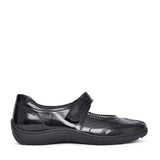 Ladies 496302 Henni Shoe In Blk Patent