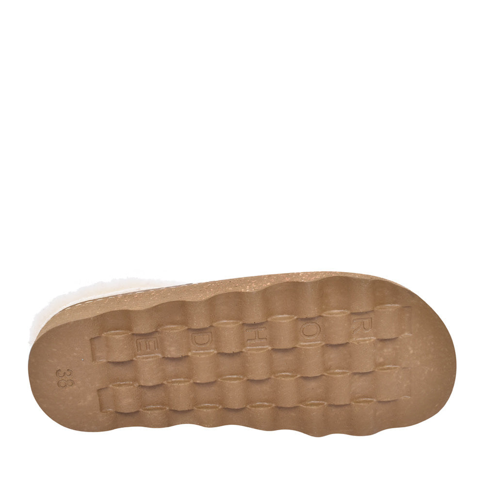 Ladies 6125 Foggia Mule Slipper In Tan