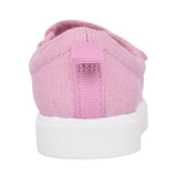 Girls City Bright Pink Canvas Shoe In Kids F Fit