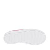 Girls City Vibe Pink Canvas Shoe In Kids F Fit
