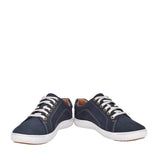 Ladies Nalle Lace Nubuck D Fit Shoe In Navy