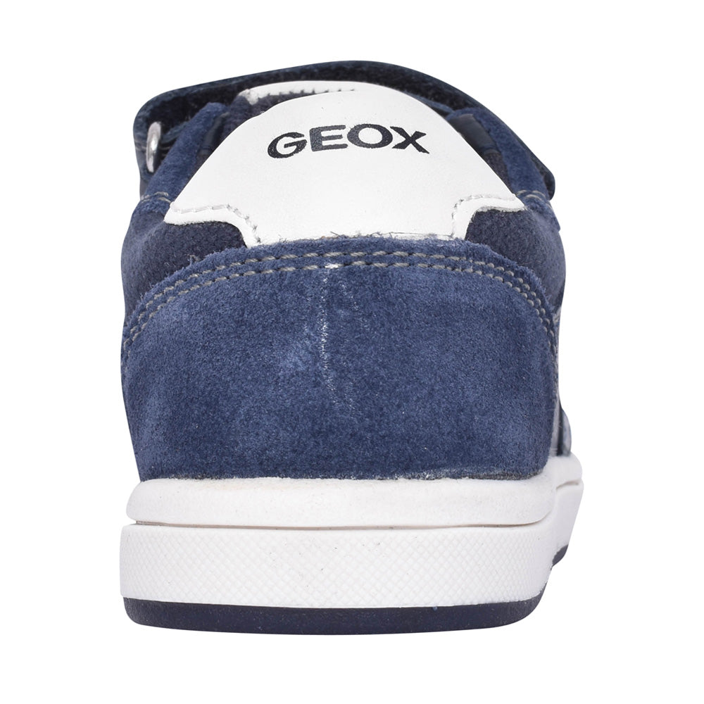 Boys B2543a Trottola Velcro Shoe In Navy