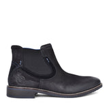 Mens Santos Slip On Ankle Boot In Black
